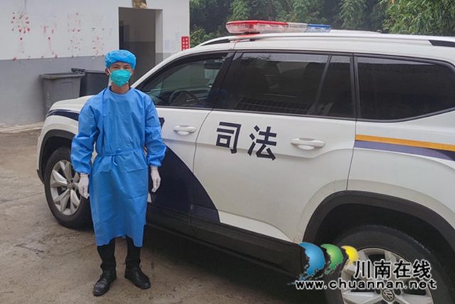 合江县司法局：与时间赛跑的核酸检测标本“摆渡人”