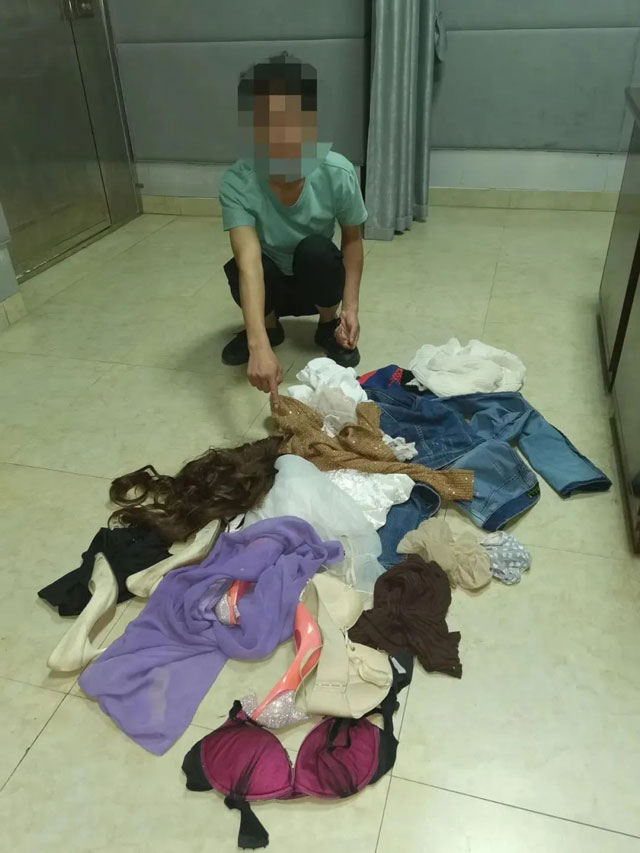 男子“男扮女装”盗女装，泸州“变装大盗”遭逮了！
