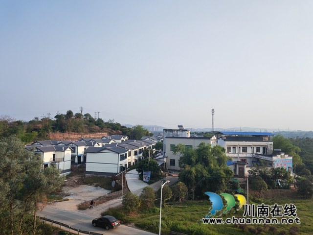 场镇重焕新生!泸县福集镇把“重建键”按成“进步键”(图3) 福集镇团仓新村(曾佐然摄).jpg