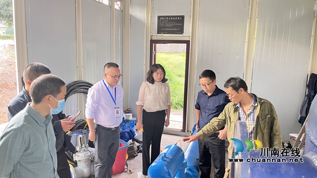 合江县白鹿镇接受市级“民心守护”工程督导
