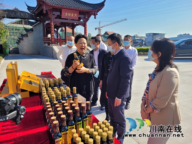 泸州市委统战部到合江县调研统一战线“拼经济、搞建设、抓发展”工作