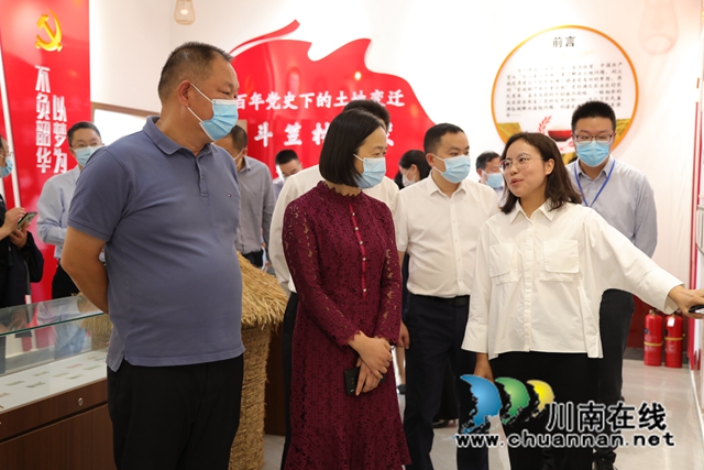 泸州市宣传思想文化系统实施文化涵养工程重点项目（东翼片区）现场观摩走进合江