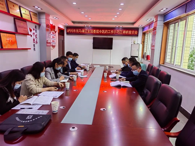 泸州市卫健委调研龙马潭区中医医院全国基层中医药工作示范区创建工作(图2) 2.jpg