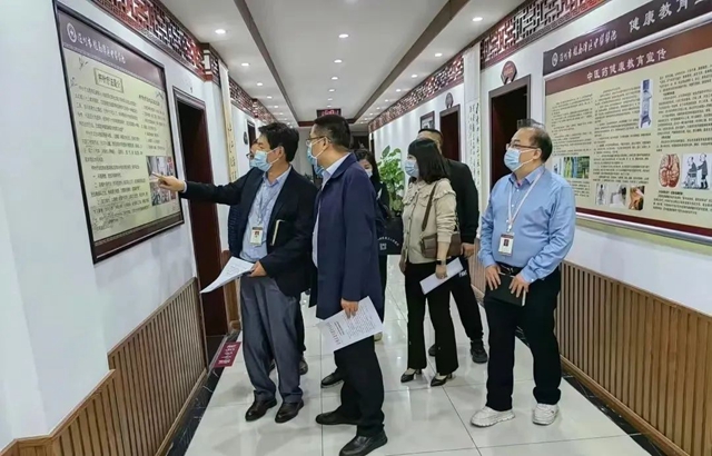 泸州市卫健委调研龙马潭区中医医院全国基层中医药工作示范区创建工作(图4) 4.jpg