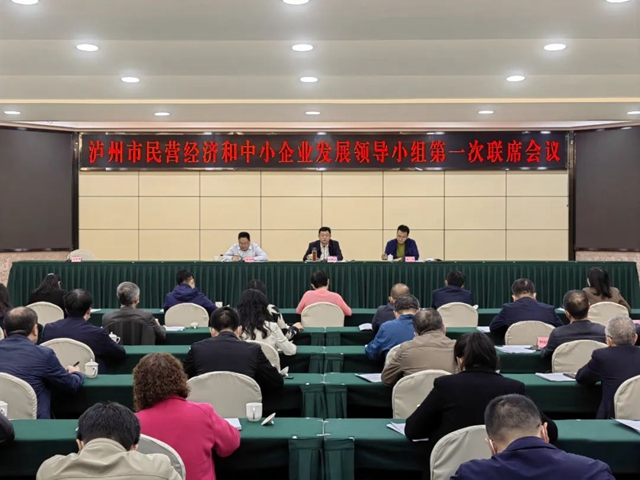 泸州市民营经济和中小企业发展领导小组第一次联席会议召开