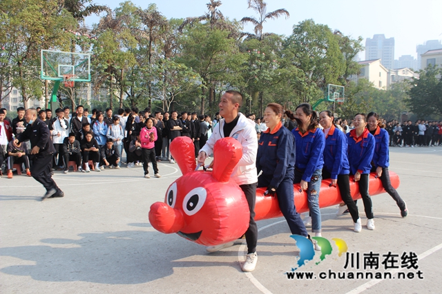 运动青春，快乐拼搏！泸县建校龙城校区开展2022年秋期全员趣味运动会