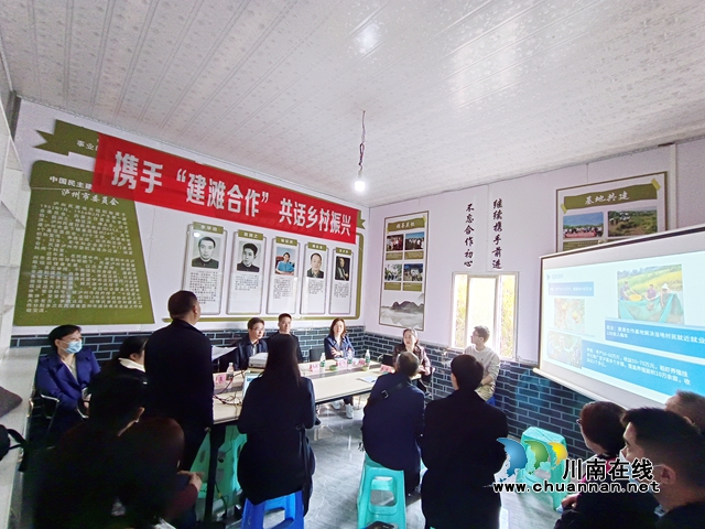 民建泸州市委到泸县调研民建基层组织助力乡村振兴工作