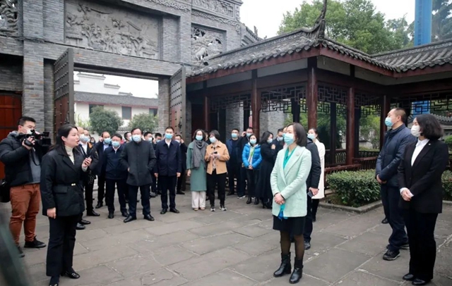 泸州市文化涵养工程现场会在沈子国酒庄召开