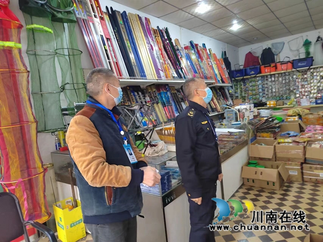 泸县云龙镇开展“长江禁渔”专项检查工作