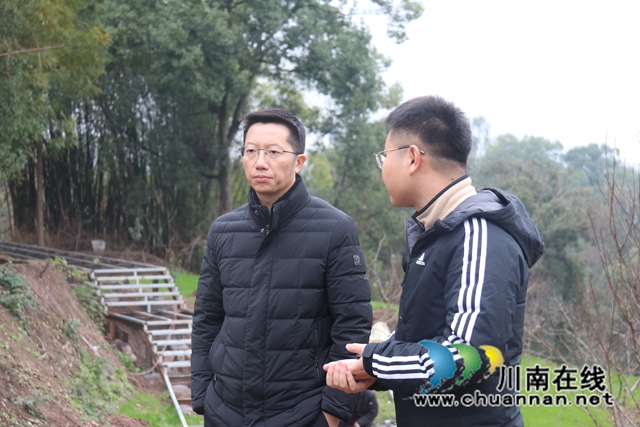 刘利军到泸县百和镇督导大陆溪水质达标攻坚工作