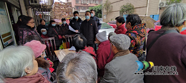 龙马潭区法院：走街串巷，为老年人送上“养老钱”