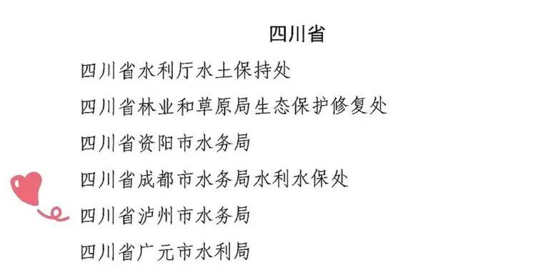 泸州市水务局这项工作获得全国表彰