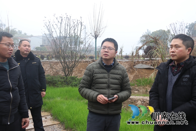 省生态环境厅到泸县百和镇督导川南沱江流域工作