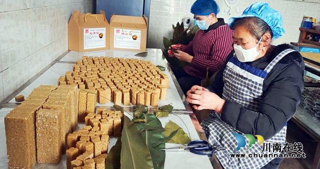 纳溪：做手工黄粑，每天赚千元