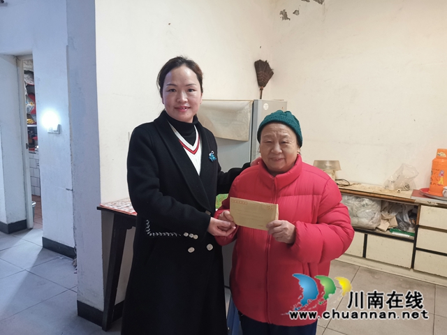 龙马潭区小市街道：春节走访送温暖，岁寒暖侨心