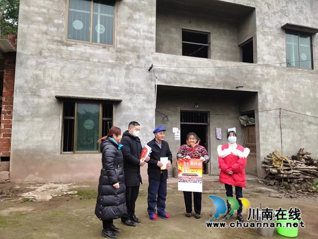 泸县民宗局到立石镇开展春节慰问活动