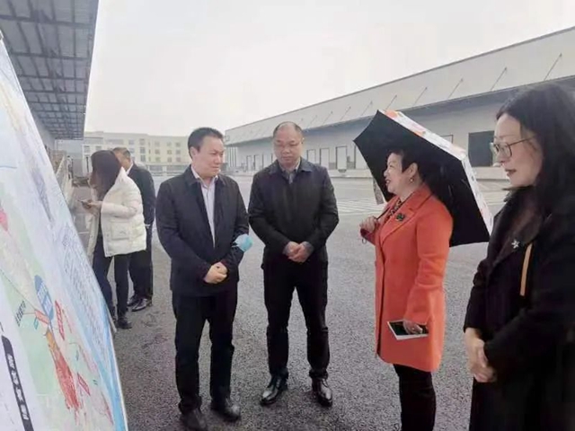 泸州市政协副主席刘旭晴考察调研口岸物流工作