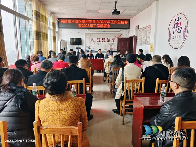 总结促提升 共赴新征程！民建龙马潭区基层委员会召开2022年度工作总结会