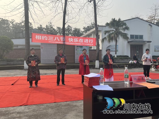 龙马潭区审计局联合罗汉街道罗汉场社区开展“三八”国际妇女节主题活动