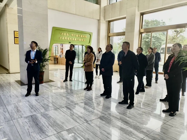 四川省市场监管局调研泸县网络市场监管与服务示范区创建工作