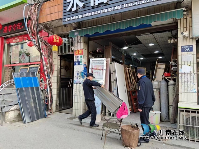 泸县综合行政执法局：县镇“联动”，与文明同步