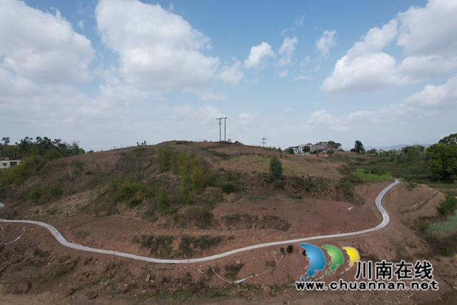 泸县立石镇普照村：道路硬化暖民心