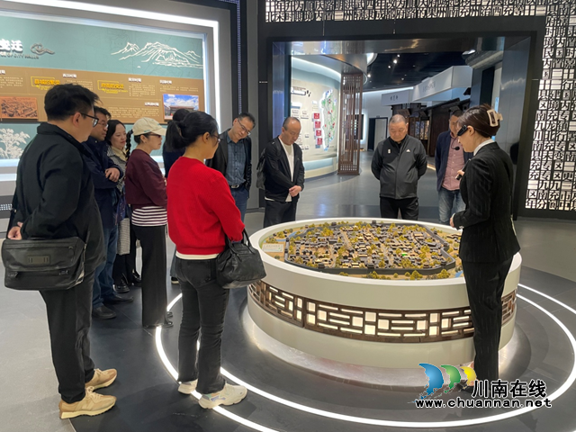 泸州市国土空间规划编制研究中心到南充市考察学习