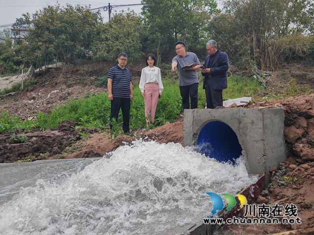 泸县抗旱抢险救灾补水工程提前通水解“渴”