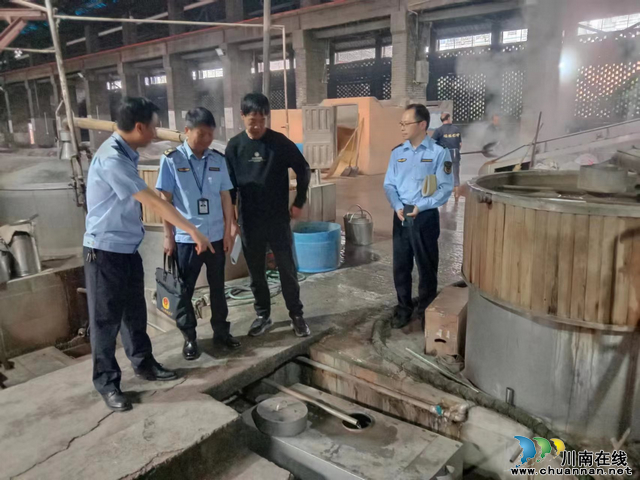 泸县市场监管局对云龙镇食品企业开展安全隐患大排查