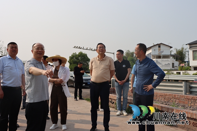 陈景强到泸县立石镇调研现代农业产业情况