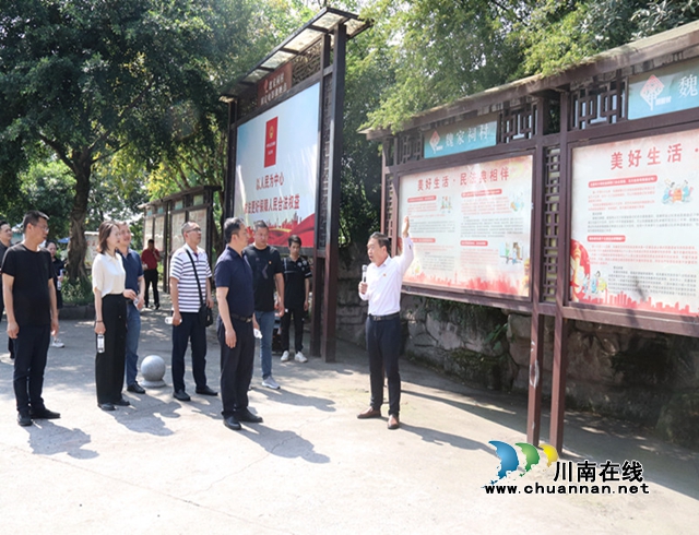泸州市委依法治市调研合江法治标杆镇（街道）建设工作