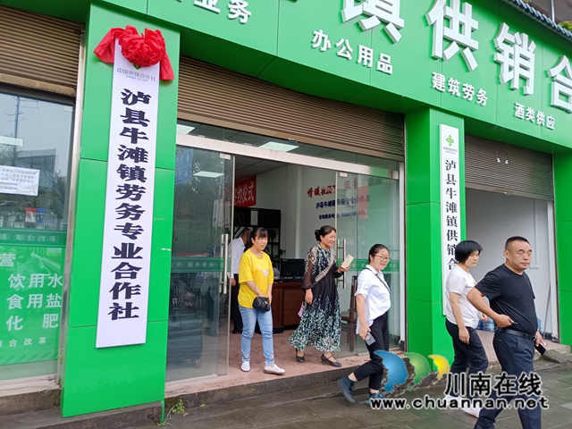 泸州市首个劳务专业合作社在泸县成立