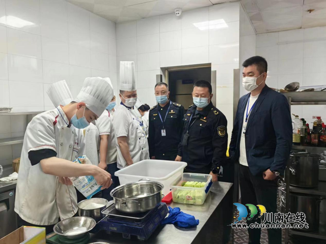 龙马潭区市场监管局全力保障“全国老年人体育健身大会”食品安全