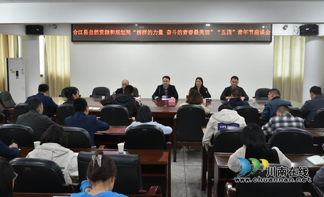 合江县自然资源和规划局召开“五四”青年节座谈会