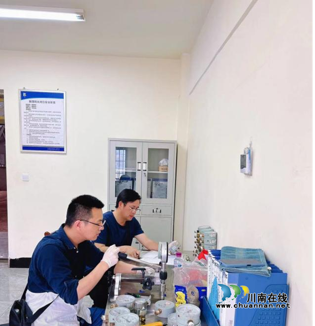泸州市市场检验检测中心：计量检定服务助推企业安全生产
