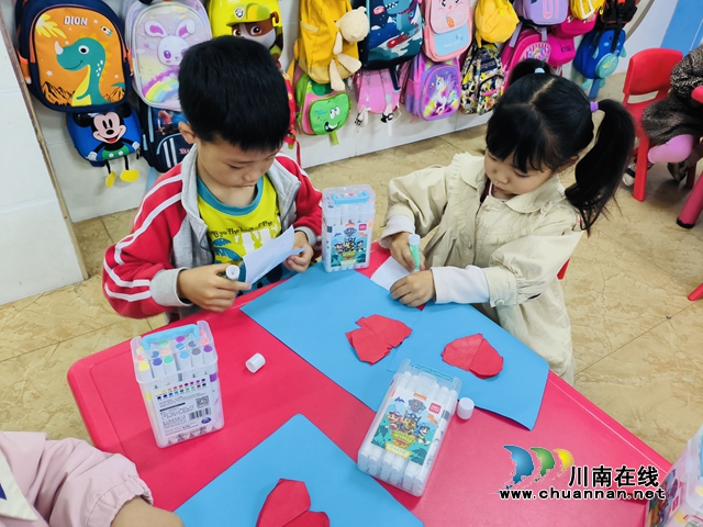 泸县城东幼儿园青龙分园开展“最美如你 感恩母亲”主题教育活动