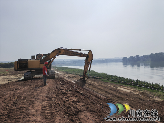 泸县：加快建设堤防工程 筑牢防洪安全屏障
