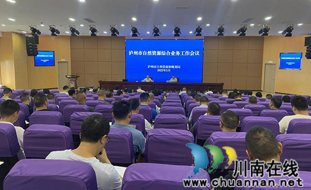 泸州市召开自然资源综合业务工作会