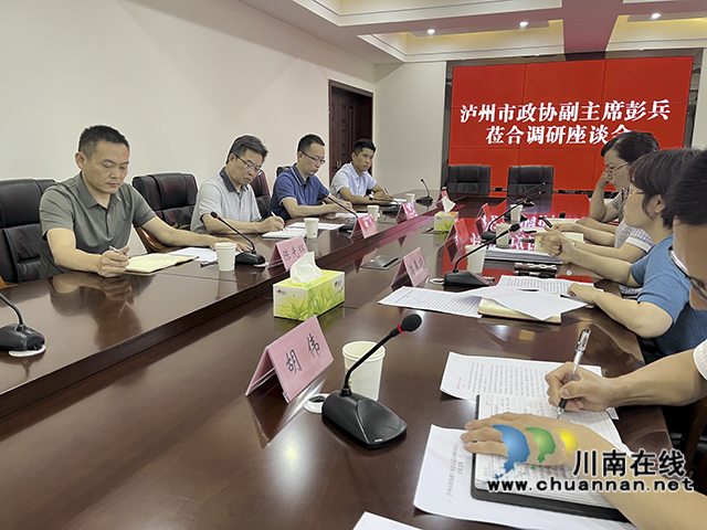 民建泸州市委赴合江开展新型工业化调研