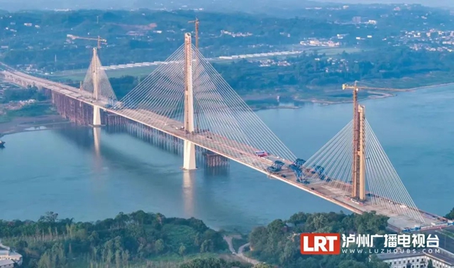 连通城西、城南,泸州长江六桥合龙!(图4) 4.jpg