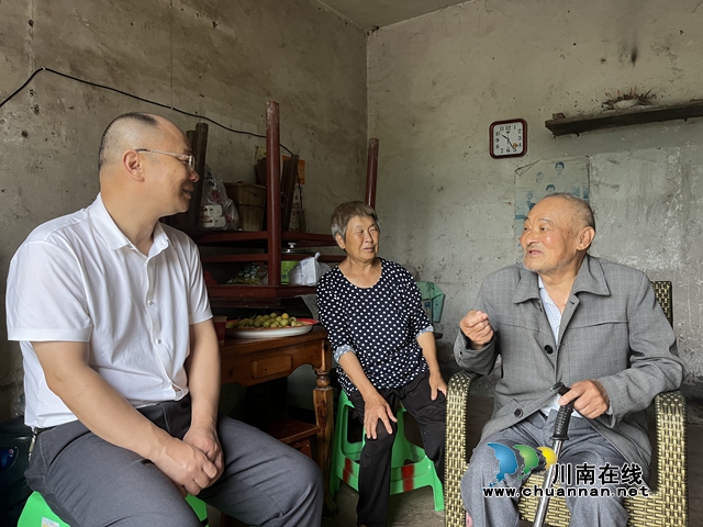 泸县立石镇：走访慰问困难党员，悠悠关怀情暖人心