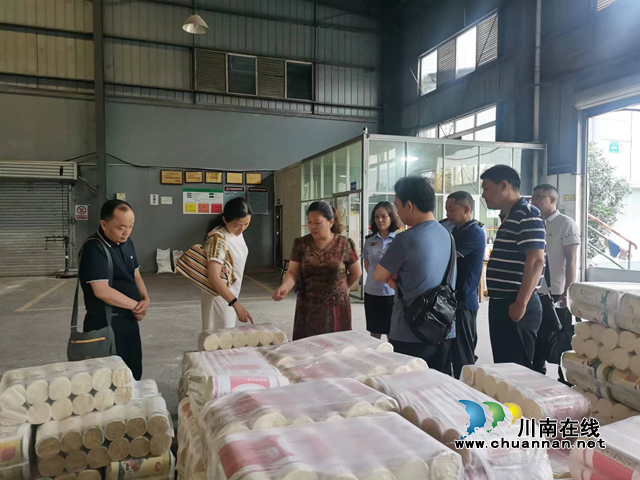 泸州市市场监管局调研纳溪区规范职业投诉举报持续优化营商环境工作