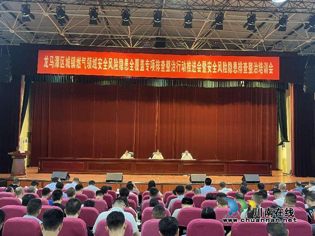 龙马潭区召开城镇燃气领域安全风险隐患全覆盖专项排查整治行动推进会