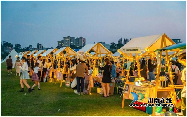 速来┃合江星光夜市·免费摊位等你来