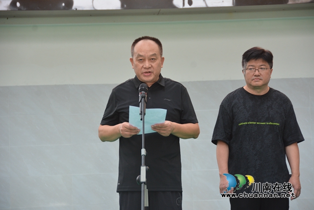 2023年中西部地区青少年足球夏令营在泸县一中开营