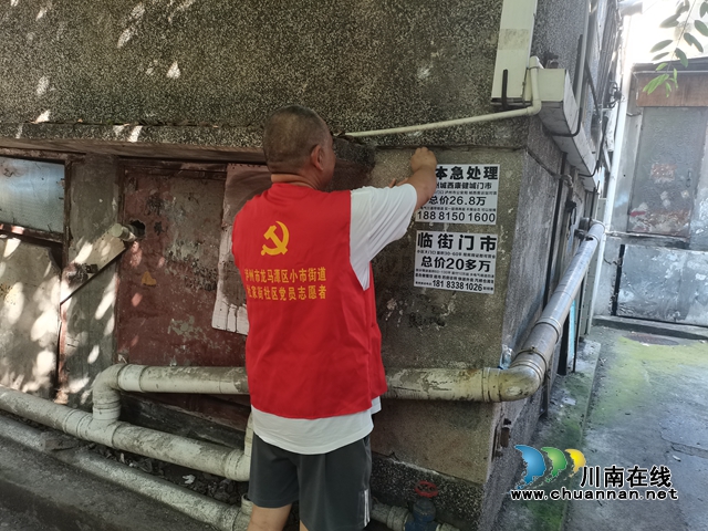 龙马潭区小市街道杜家街社区: “五老"志愿者助力美化社区人居环境