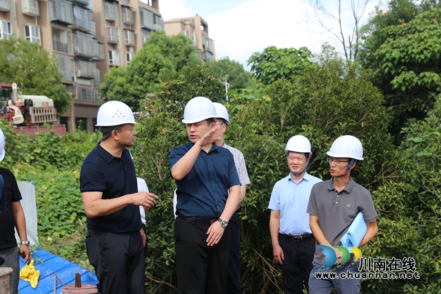 四川省高级人民法院调研纳溪区法院人民法庭项目建设情况