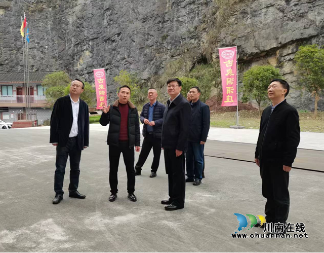 杨长缨率队调研古泉洞酒业
