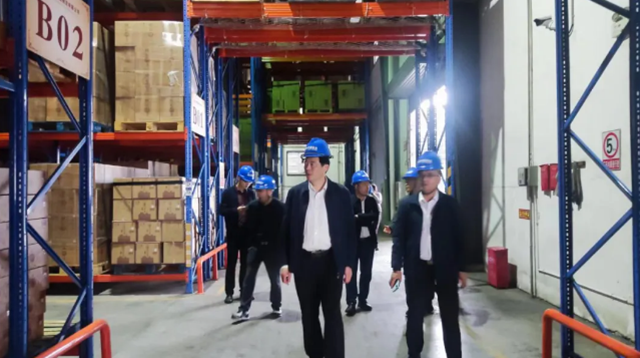 泸州市口岸物流办党组书记李智带队督导节前安全生产工作