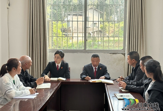 纳溪区法院：“网”上“网”下齐发力  排查纠纷不出“格”